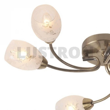 Потолочная люстра IDLamp Carmina 201/6PF-Oldbronze