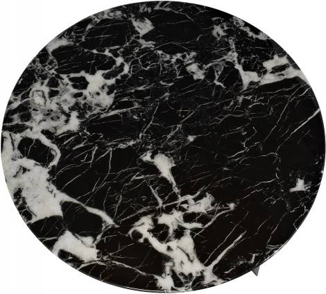 Стол журнальный черный d95*30см Garda Decor арт.57EL-10310