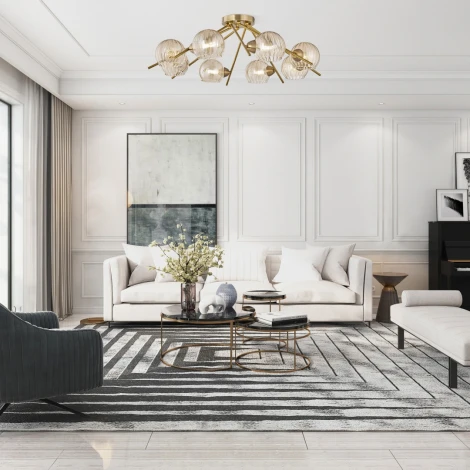 Потолочная люстра Arte Milano AMALFI-322307 322307/8 AB