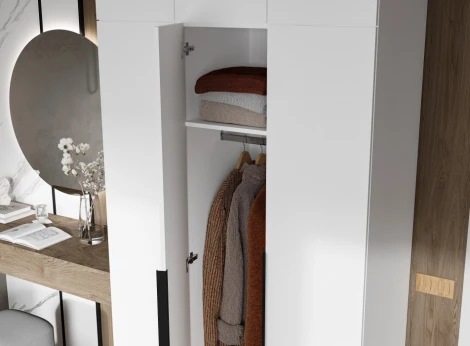 Шкаф Широн Woodville (ЛДСП/Белый) арт.589125