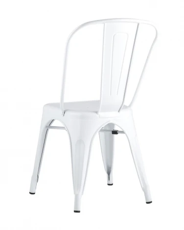 Стул Tolix  обеденный белый глянец