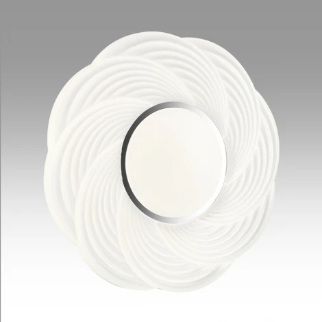 Настенно-потолочный светильник Sonex Bigo 7687/DL пластик/белый/серебристый LED 48Вт (220V, круглые, IP43)