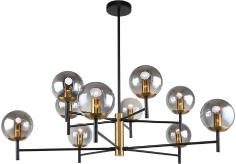 Потолочная люстра ярусная на штанге Sheeny 3088-10P F-Promo (220V, шарики)