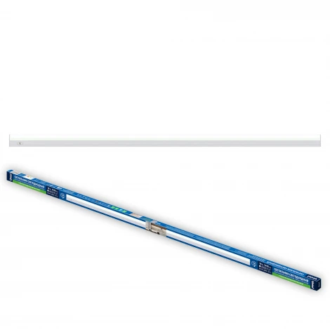 Светильник линейный линейный светодиодный (аналог Т5) с сенсорной кнопкой, 230В, кабель 1,2м с вилкой и крепление в/к. 4000K Uniel ULI-L04-18W/4000K IP40 WHITE