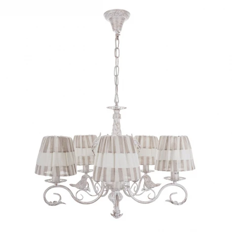 Подвесная люстра IDLamp Nido 555/5-Whitepatina