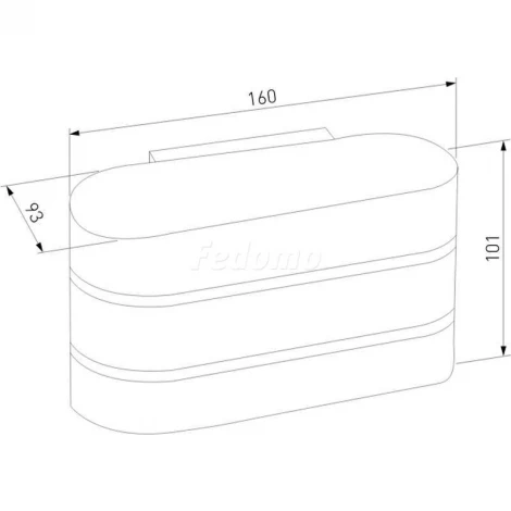Настенный светильник Elektrostandard Light Line MRL LED 1248 белый (220V)