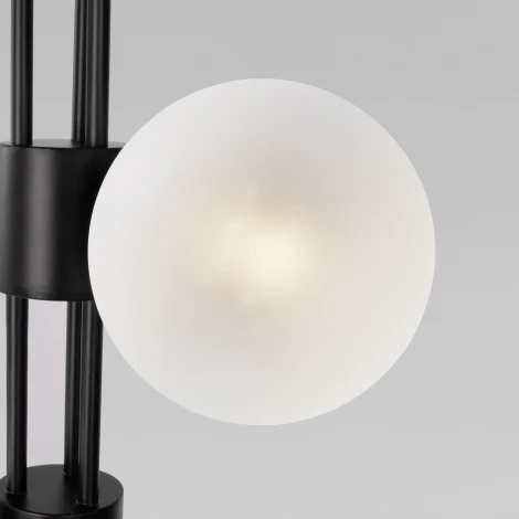 Торшер Eurosvet Volver 01383/3 черный (220V, выключатель, шарики)