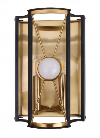Бра Crystal Lux TANDEM AP2 GOLD (220V, свеча)