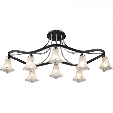 Потолочная люстра N-Light 471 471-08-13 chrome + wengue