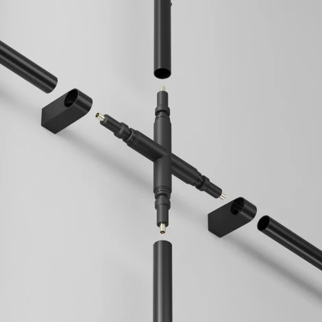 X-образный коннектор Maytoni Accessories For System Axity CA008TX-B (48V)