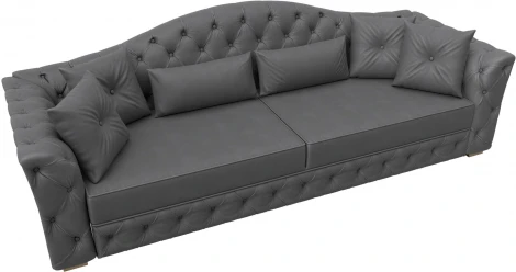 Диван прямой Артис Лига Диванов (Замша) арт.126381