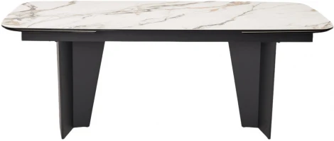 Стол MIKKEL 200 TL-188, испанская керамика / черный каркас, ®DISAUR (арт.626М05809)