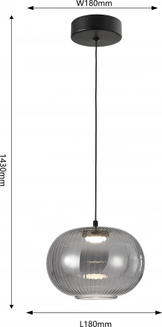 Подвесной светильник Favourite Cattivo 4452-1P (LED, 220V, на проводе)