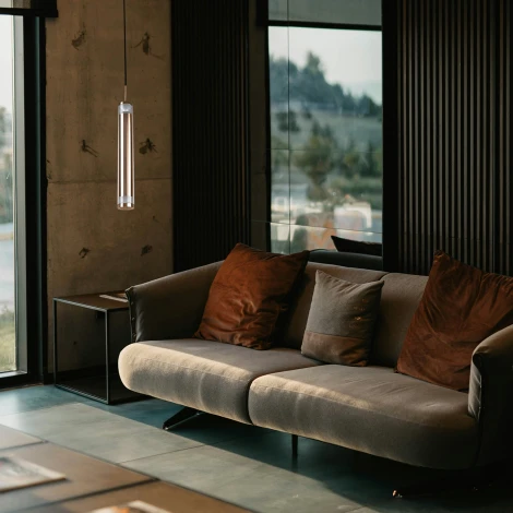 Подвесной светильник светодиодный Escada 609/S LED Gold (220V, на проводе, круглые)