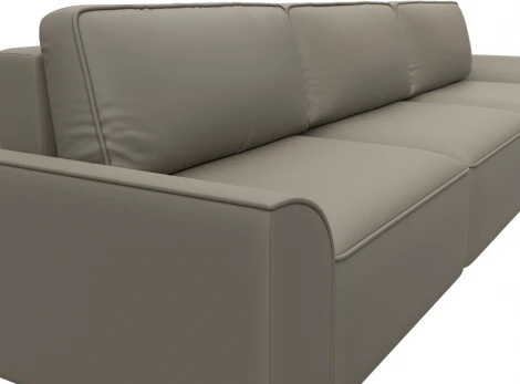 Диван прямой Лига-048 НПБ Лонг Лига Диванов (Экокожа) арт.128249