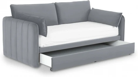 Кушетка Vicari ОГОГО (арт.815007), (Ткань/Голубой)