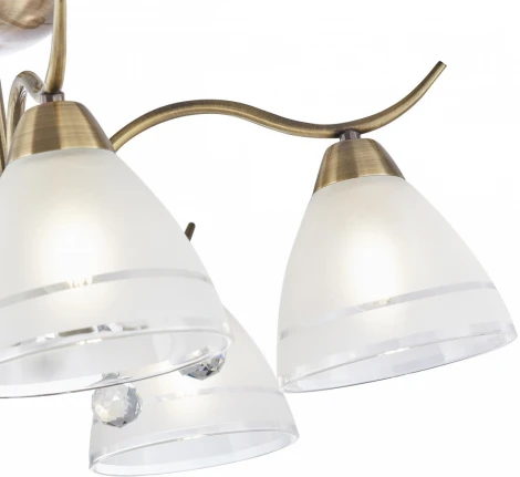 Подвесная люстра Arte Milano Amalfi-8656 334756/5 AB (220V, подвески, на цепи)