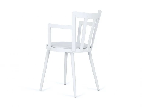 Комплект стульев Sudoku 4 шт. ОГОГО Обстановочка! 966401 (Пластик,Экокожа/Белый)