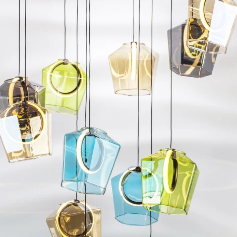 Потолочная люстра каскадная Lightstar Caramello 796229 (LED, 220V, на проводе)