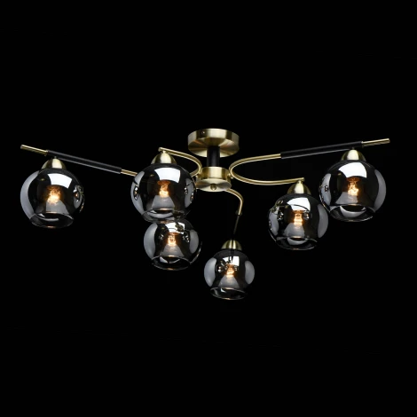 Потолочная люстра DeMarkt Гамбург 605014606 (220V, шарики)