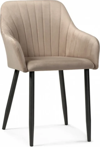 Кресло Слэм без вращения (Слэм бежевое / черное) Notta арт.583957