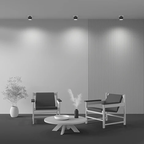 Накладной потолочный светильник Planet 3000K 1x12Вт 90° LED Maytoni Technical C009CW-L12B (220V)