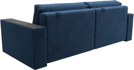 Диван прямой с декором Лига-049 НПБ Лига Диванов (Велюр) арт.128396