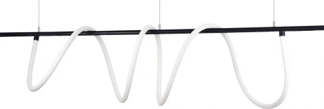 Трековый светильник с гибким неоном магнитный 70Вт 48V Donolux Tuba DL20356WW70B (LED, круглые)