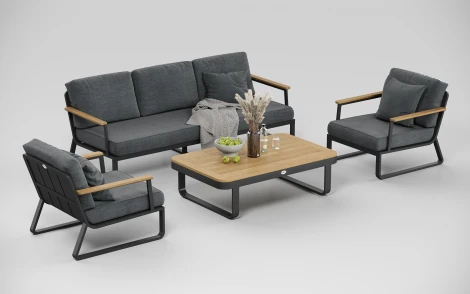 Комплект садовой мебели Gardenini Voglie LPVGLS.010800.С3