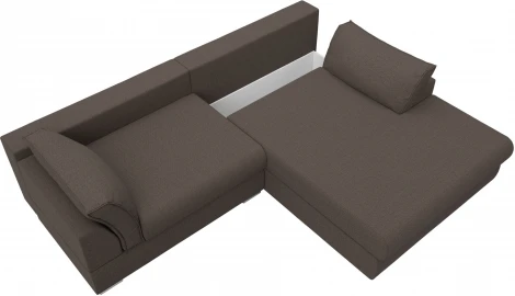 Диван угловой Пекин угол правый Лига Диванов (Рогожка) арт.122946