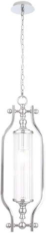 Подвесной светильник Crystal Lux TOMAS SP1 CHROME (220V, на цепи, круглые)