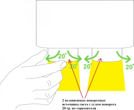 Архитектурная подсветка Oasis Light TUBE 6040-21 Gr (220V, IP44)