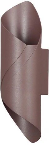 Уличный настенный светильник Odeon Light Basti 6659/10WLA NATURE коричневый/металл IP65 LED 10W 4000K AC85-265V