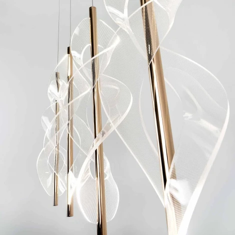 Подвесной светильник светодиодный Modelux MODESTYLE MS.3028.4 GD