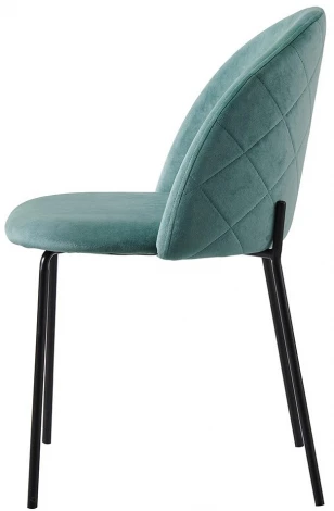 Стул ESF C-962 Marine зеленый G062-44/матовый черный