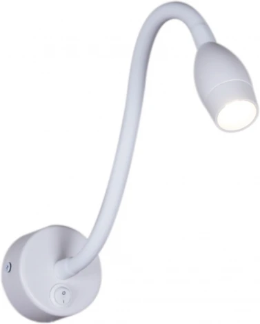 Настенный светильник светодиодный для чтения Reluce 86200-9.2-001MN LED3W WT (220V, выключатель)