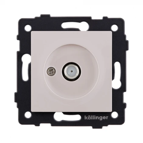 Розетка спутниковая SAT кашемир матовый Kollinger REA-020CM для Aspekt, Eleganz, Reflex