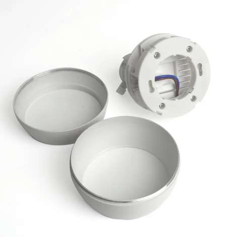 Светильник трековый однофазный Feron AL164 48546 GX53, белый (220V, круглые)