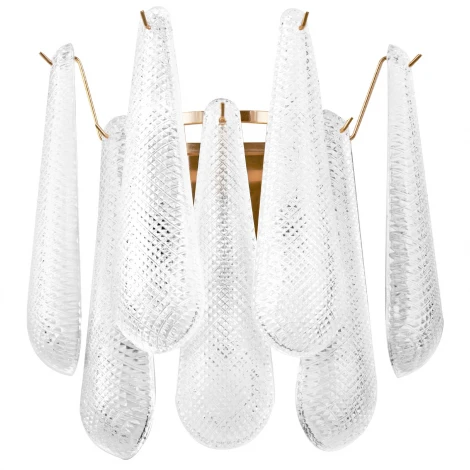 Бра 2х6W(led) E14 Золото/Прозрачный Lightstar Retro II 799622