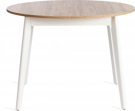 Кухонный стол Tetchair SVELTO (ЛДСП,Массив березы/Белый)