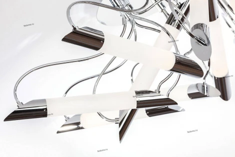 Потолочная люстра IDLamp Milada 401/15PF-LEDChrome