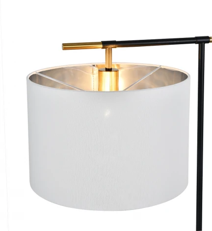 Настольная лампа Escada Idea 10186/L 1x60Вт E27, металл/ткань, чёрный (220V)