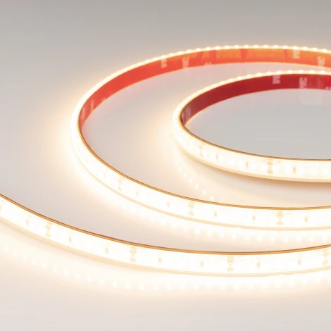 Светодиодная лента герметичная RTW-PFS-A140-12mm 48V Warm3000 (12 W/m, IP68, 20m) (Arlight) 057301
