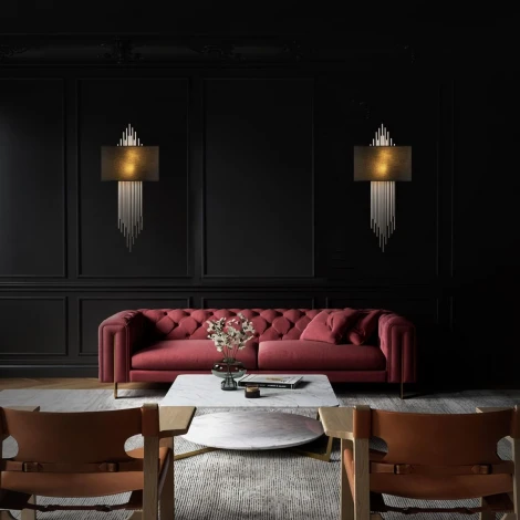 Бра Loft It Elegio 10107 Silver black (220V)