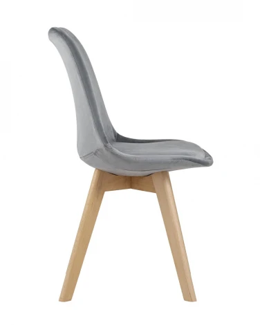 Стул Frankfurt  велюр, серый