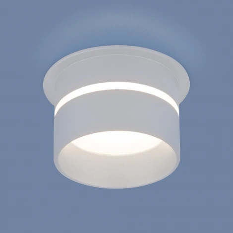 Встраиваемый точечный светильник Elektrostandard 6075 MR16 WH белый (220V, круглые)