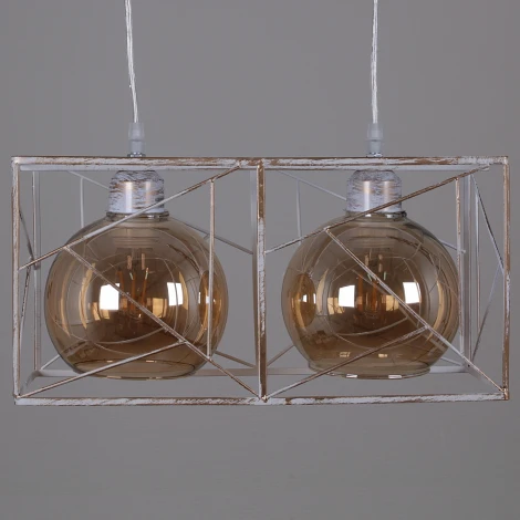 Подвесная люстра Reluce 03462-0.4-02 WH+GD (220V, на проводе)