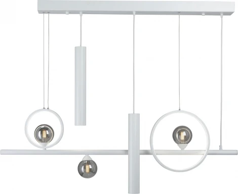 Подвесной светильник светодиодный Vitaluce V3095-0/5S (220V, на тросе, шар, кольцо)