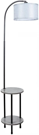 Торшер со столиком Arte Lamp Combo A4055PN-1BK