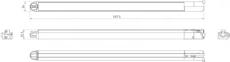 Трековый светильник Maytoni BASIS TR000-1-15W4K-W